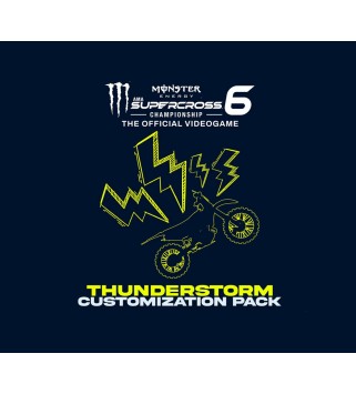 Monster Energy Supercross 6 - Thunderstorm Customization Pack DLC PS4 PlayStation 4 Key EUROPE